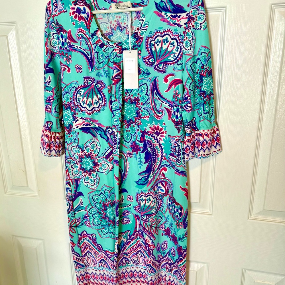 Cabana Life Vibrant Paisley Dress